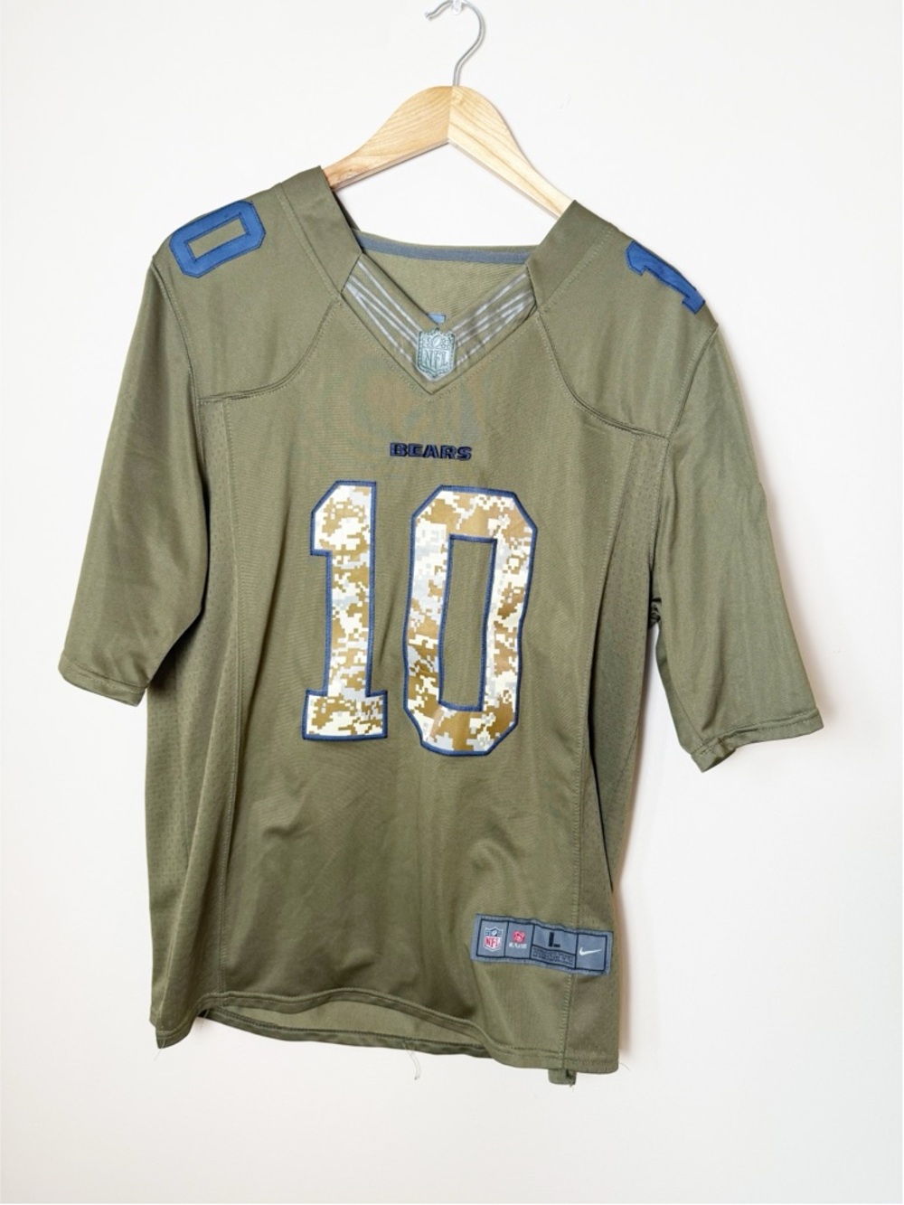 Nike Chicago Bears NFL Mitch Trubisky #10 Jersey L